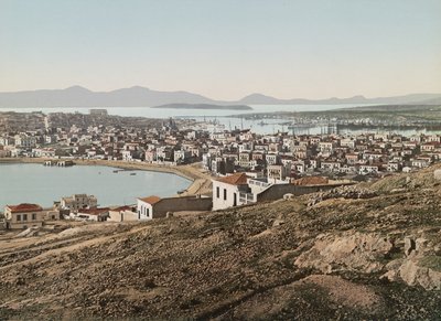 Pireuksen satama, 1905 tekijältä Detroit Publishing Co.