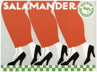 Salamander-kengät, 1912 tekijältä Deutsch