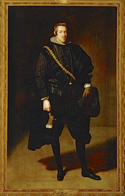 Don Carlos, Espanjan lapsi, Filip II:n poika ... (maalaus kankaalle) tekijältä Diego Rodriguez de Silva y Velazquez