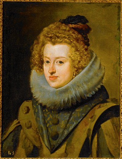 Infanta Maria, Unkarin kuningatar ... (maalaus kankaalle) tekijältä Diego Rodriguez de Silva y Velazquez