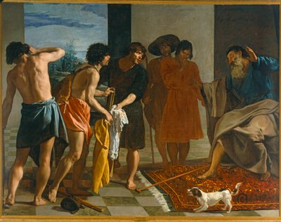 Joosefin takki, jonka hänen veljensä toivat. 10014694 ... tekijältä Diego Rodriguez de Silva y Velazquez
