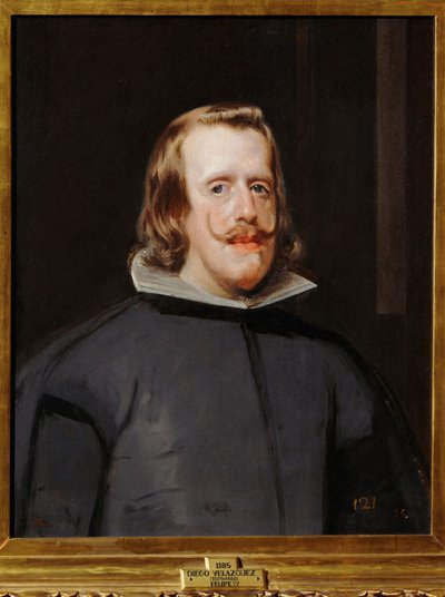 Espanjan kuningas Felipe IV ... (maalaus kankaalle) tekijältä Diego Rodriguez de Silva y Velazquez