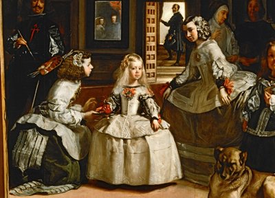 Las Meninas ... (maalaus kankaalle) tekijältä Diego Rodriguez de Silva y Velazquez