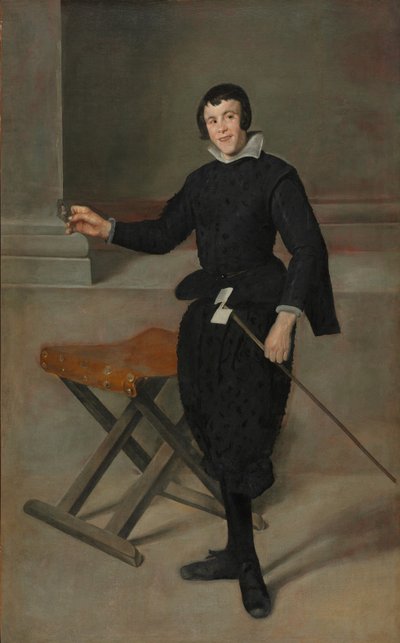 Jester Calabazasin muotokuva, n. 1631-1632 tekijältä Diego Velázquez