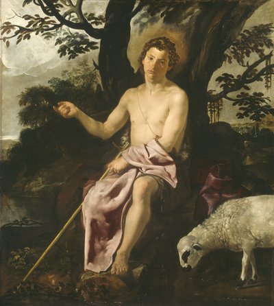 Pyhä Johannes Kastaja erämaassa, noin 1622 tekijältä Diego Velázquez