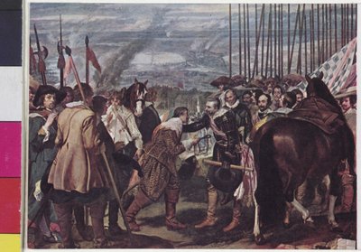 Bredan antautuminen 1625 Diego Velazquez tekijältä Diego Rodriguez de Silva y Velazquez