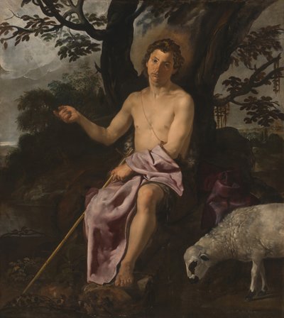 Pyhä Johannes Kastaja erämaassa, n. 1622. tekijältä Diego Velasquez