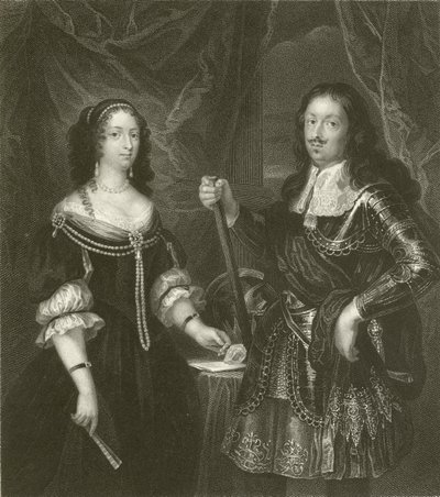 Ferdinand Medicis ja hänen puolisonsa tekijältä Diego Velázquez