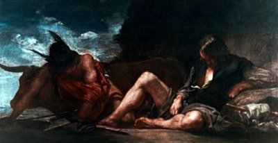 Mercury ja Argus, c1659. tekijältä Diego Velázquez