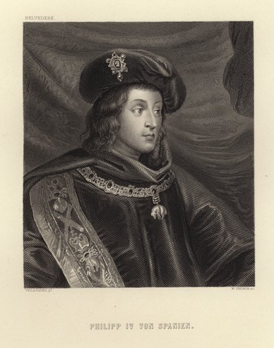 Filip IV Espanjasta tekijältä Diego Velázquez