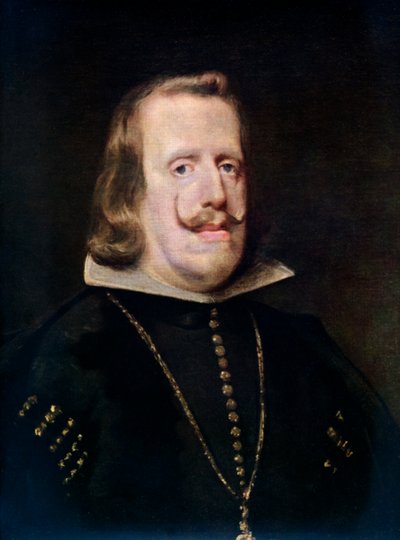 Filippus IV Espanjalainen, c1656, 1912. tekijältä Diego Velázquez