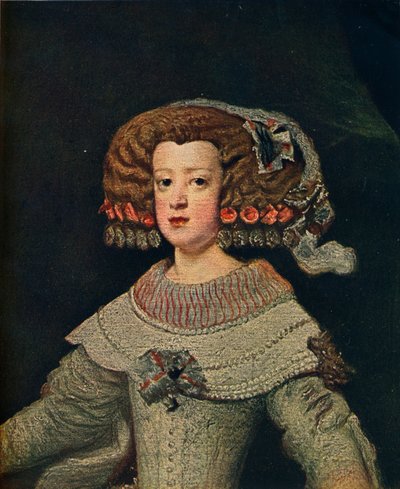 Kuningatar Marie-Anne, Itävallan Mariana, 1652, 1910, muotokuva tekijältä Diego Velázquez
