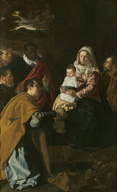 Maagien palvonta, 1619 tekijältä Diego Velázquez