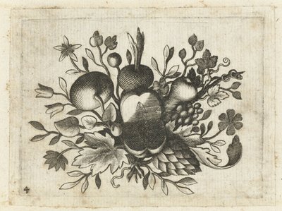 Festoen van Vrutten Matkustamiseen hyödyllinen pieni hedelmäkirja (sarjan nimi) tekijältä Dietrich Krüger (attributed to)