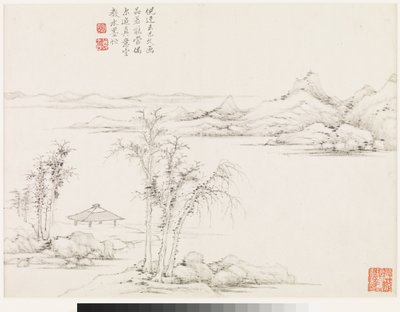 Maisemat menneiden mestareiden mukaan tekijältä Ding Huang