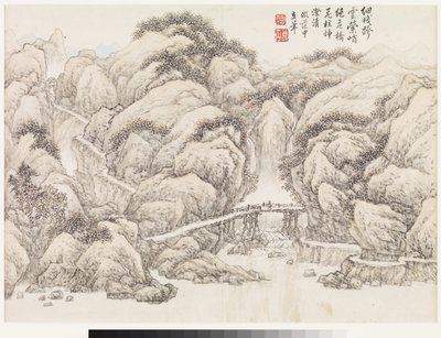 Maisemat menneiden mestareiden mukaan tekijältä Ding Huang