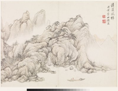 Maisemat menneiden mestareiden mukaan tekijältä Ding Huang