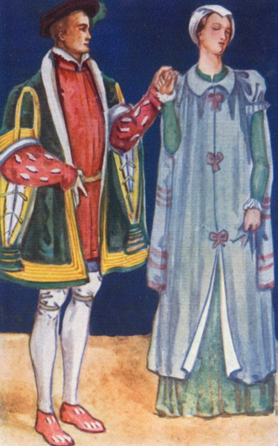 Edward VI:n ajan mies ja nainen 1547-1553 tekijältä Dion Clayton Calthrop