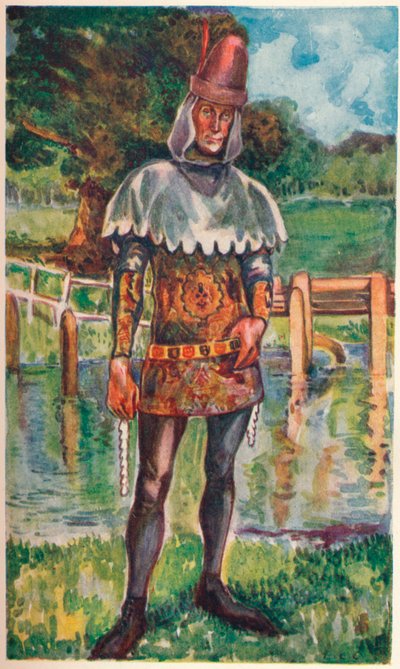 Edward III:n ajan mies, 1907 tekijältä Dion Clayton Calthrop