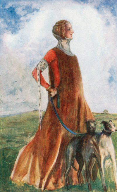 Edward III:n ajan nainen 1327-1377 tekijältä Dion Clayton Calthrop