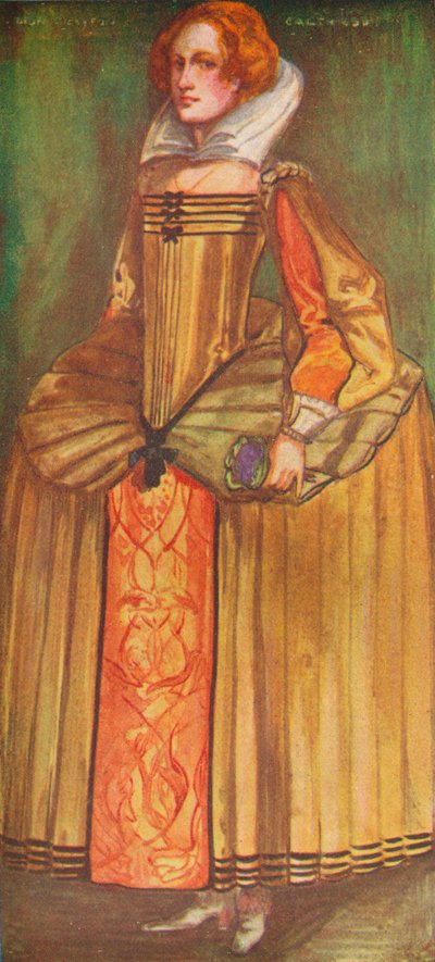 Elizabethin ajan nainen, 1907 tekijältä Dion Clayton Calthrop