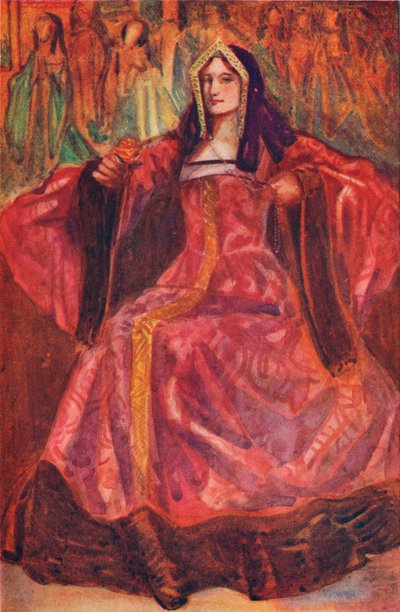 "Henry VII:n ajan nainen", 1907 tekijältä Dion Clayton Calthrop