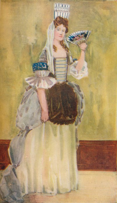 Williamin ja Marian ajan nainen, 1907 tekijältä Dion Clayton Calthrop