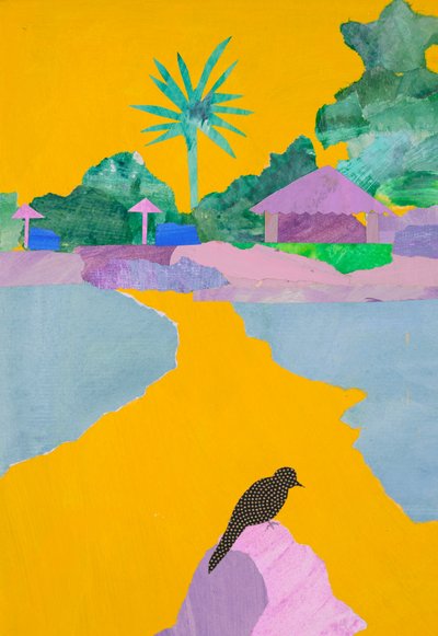 Brasilialainen ranta (kollaasi) tekijältä Dione Verulam