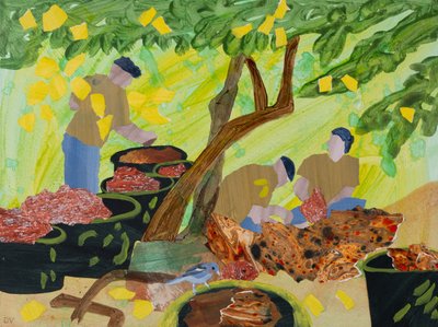 Madeiran kevät, kasvitieteellinen puutarha (kollaasi) tekijältä Dione Verulam