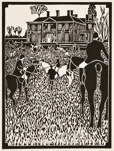 Vuoden kuukaudet: (linoleikkaus) tekijältä Dione Verulam