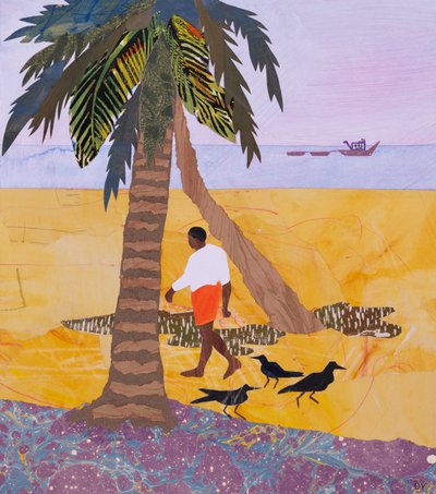 Aamukävely, Neeleshwar (kollaasi) tekijältä Dione Verulam