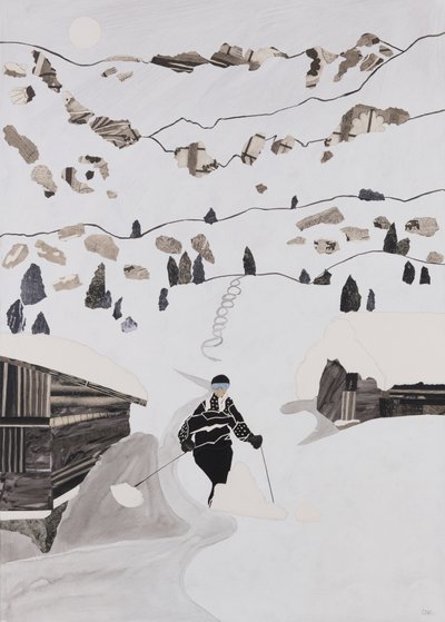 Hiihtäen lounaalle (kollaasi) tekijältä Dione Verulam