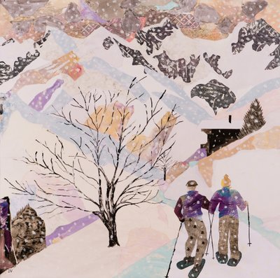 Kävellen lounaalle, 2015 (kollaasi) tekijältä Dione Verulam