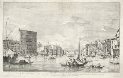Grand Canal Venetsiassa tekijältä Dionigi Valesio