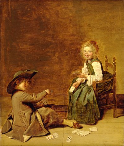 Lasten pelikortit, 1631 tekijältä Dirck Hals