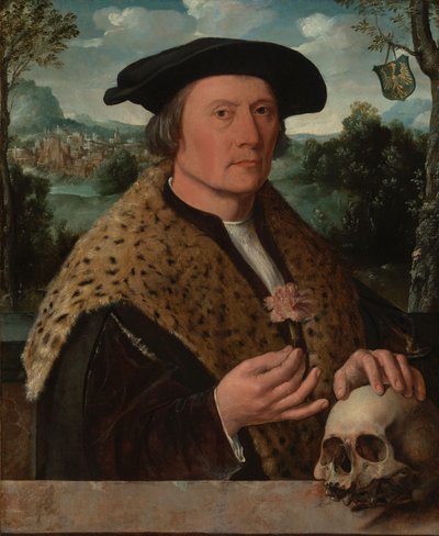 Pompeius Occo Pompeius Occus (1483-1537), pankkiiri, kauppias ja humanisti tekijältä Dirck Jacobsz