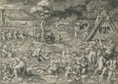Vedenpaisumus, 1544. tekijältä Dirck Vellert