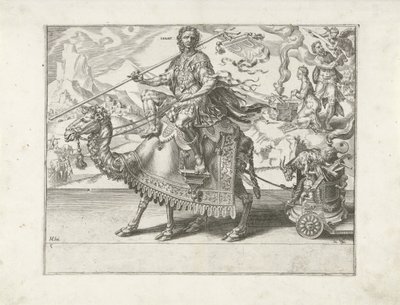 Iisakin voitto Triumph of Patience (sarjan nimi) Patientiae Trivmphvs (sarjan nimi) tekijältä Dirck Volckertsz. Coornhert