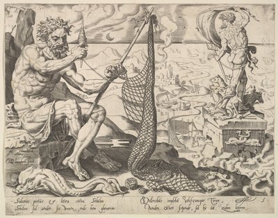 Zebulon, sarjasta Kaksitoista patriarkkaa, 1550. tekijältä Dirck Volkertsen Coornhert