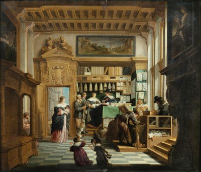 Asianajajan kabinetti tekijältä Dirck van Delen