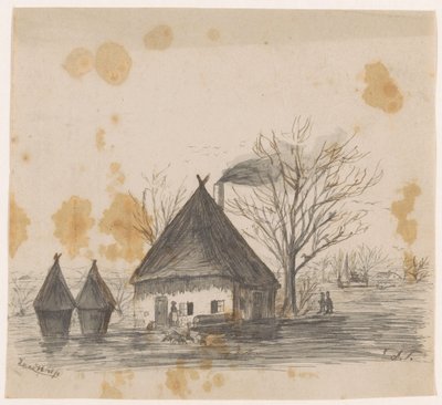 Vaaka (otsikko objektissa) tekijältä Dirk Arnoldus Tavenraat (signed by artist)