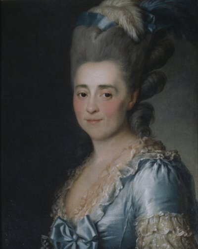 Natalia Ivanovna Melgunovan muotokuva, 1779 tekijältä Dmitri Grigorievich Levitsky