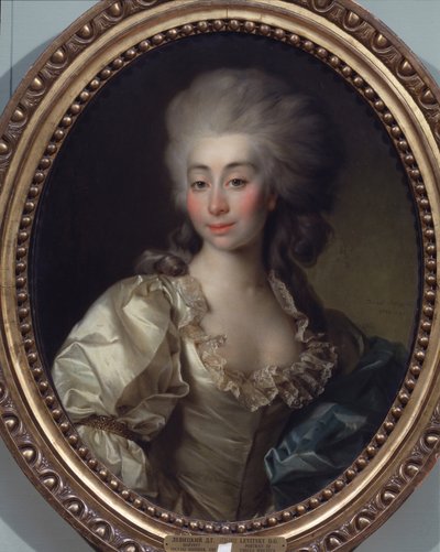 Ursula Mniszeckin muotokuva, 1782 tekijältä Dmitri Grigorievich Levitsky