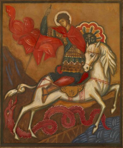 Sant Jordi i el Drac finlandès tekijältä Dmitri Semyonovich Stelletsky