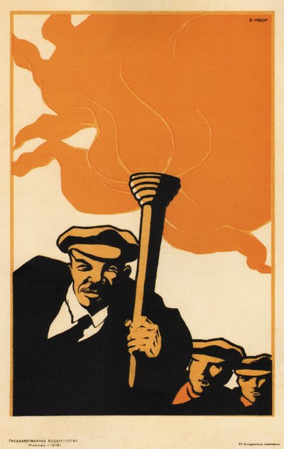 Lenin, 1919 tekijältä Dmitriy Stakhievich Moor