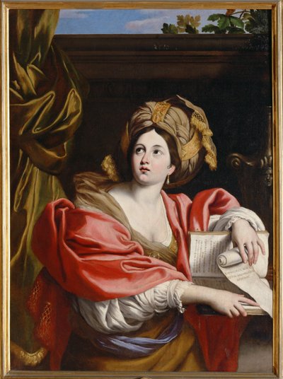 Cumaen Sybil ... (maalaus kankaalle) tekijältä Domenichino (1581-1641)