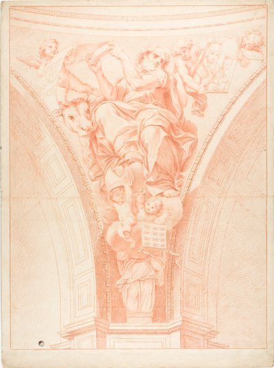 Pyhä Luke tekijältä Domenichino