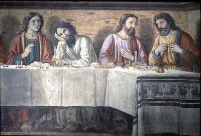 Viimeinen ehtoollinen tekijältä Domenico Ghirlandaio