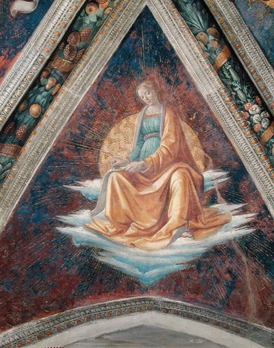 Sibylla, 1483-86 tekijältä Domenico Ghirlandaio