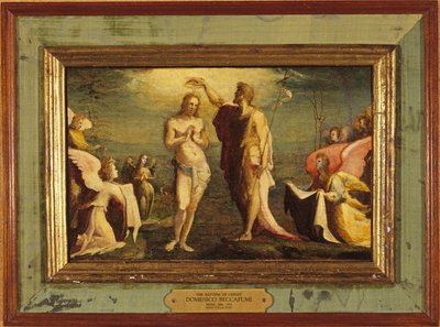 Beccafumi - Kristuksen kaste, 1528 tekijältä Domenico Beccafumi